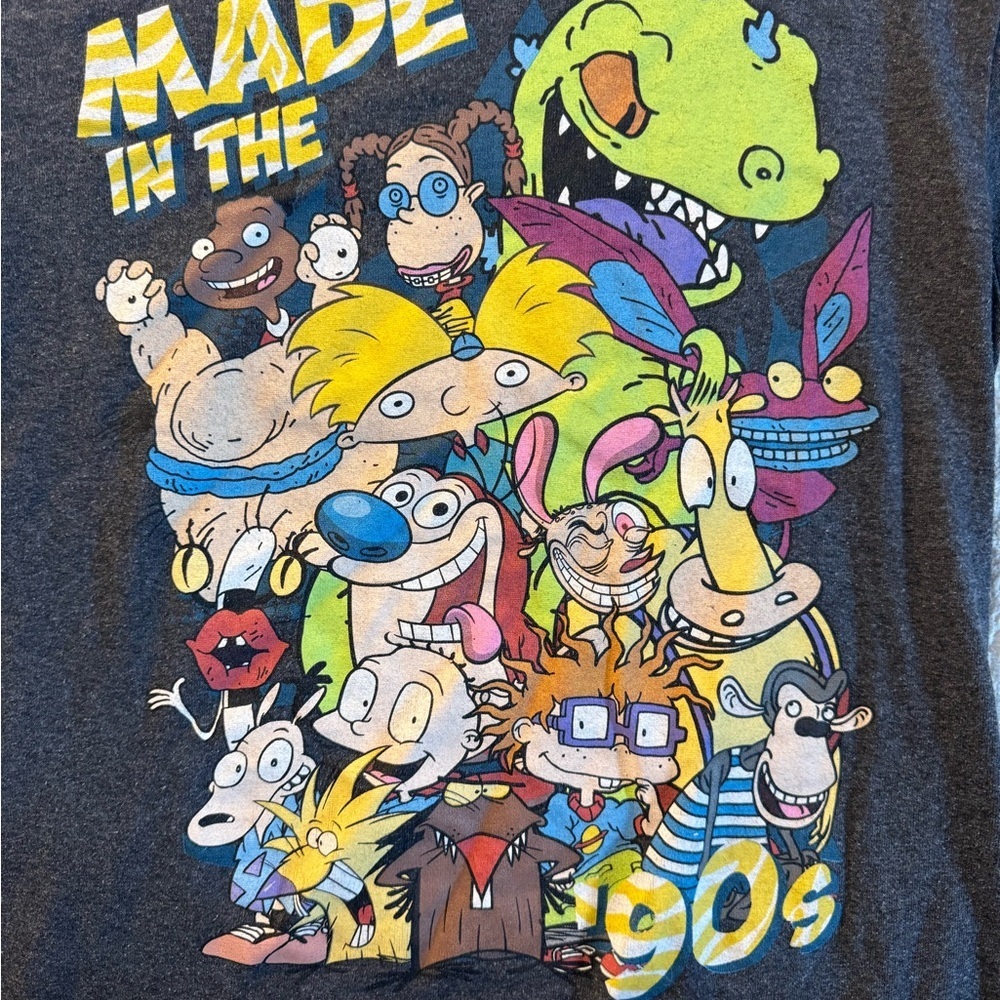 Nickelodeon small graphic T-Shirt - Black - Picture 2 of 4